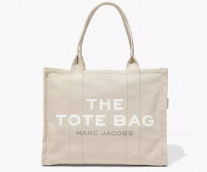 Beige Marc Jacobs The Large Women's Tote Bags | RQGS-78419