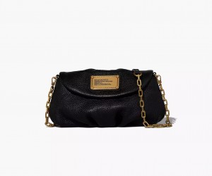 Black Marc Jacobs Re-Edition Karlie Women's Crossbody Bags | MAWH-75096