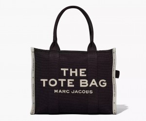 Black Marc Jacobs The Jacquard Large Women's Tote Bags | GMIT-51697