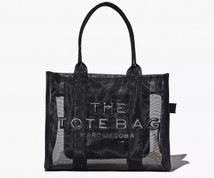 Black Marc Jacobs The Mesh Large Women's Tote Bags | GIFE-50139