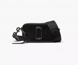 Black Marc Jacobs The Snapshot DTM Women's Crossbody Bags | QWBH-37192