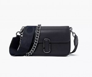 Black / Grey Marc Jacobs The J Soft Women's Shoulder Bags | LQKX-74031