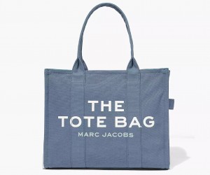 Blue Grey Marc Jacobs The Large Women's Tote Bags | PGXY-41356