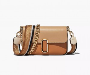 Brown Marc Jacobs The J Soft Women's Shoulder Bags | ESZA-34769