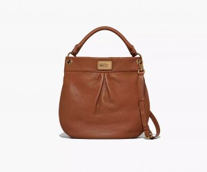 Chocolate Marc Jacobs Re-Edition Hillier Hobo Women's Shoulder Bags | WFKX-73614