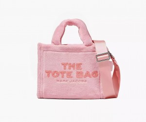 Light Pink Marc Jacobs The Terry Medium Women's Tote Bags | QJTV-10726