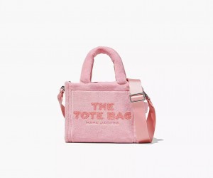 Light Pink Marc Jacobs The Terry Small Women's Tote Bags | VGKB-76980