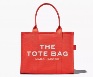 Orange Marc Jacobs The Large Women's Tote Bags | IMCK-87903