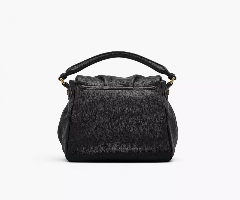 Black Marc Jacobs Re-Edition Lil Ukita Women's Satchel Bags | NWDE-08354