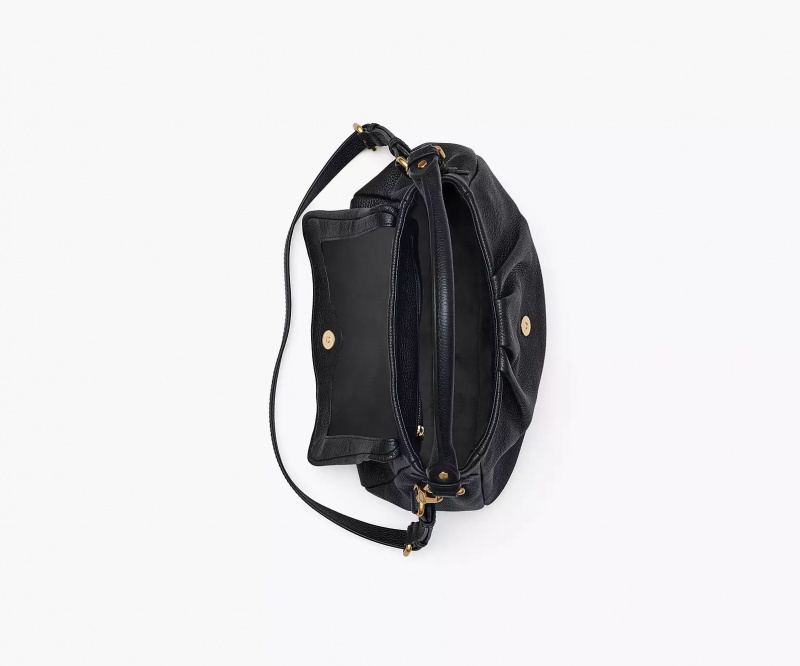 Black Marc Jacobs Re-Edition Lil Ukita Women's Satchel Bags | NWDE-08354