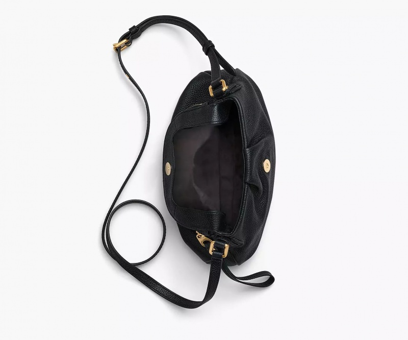 Black Marc Jacobs Re-Edition Mini Natasha Women's Crossbody Bags | WBRU-18640