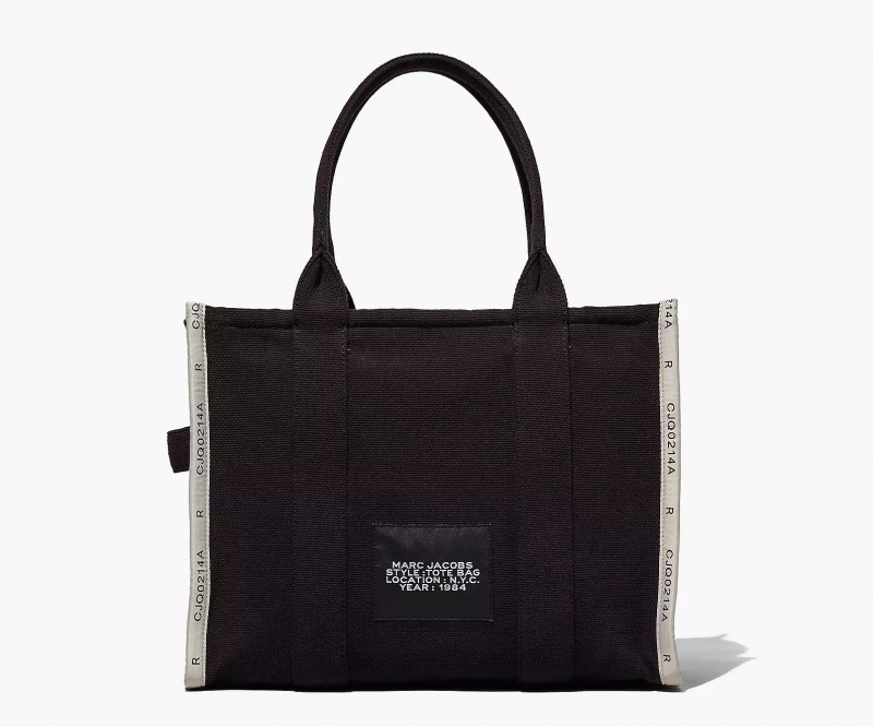 Black Marc Jacobs The Jacquard Large Women's Tote Bags | GMIT-51697