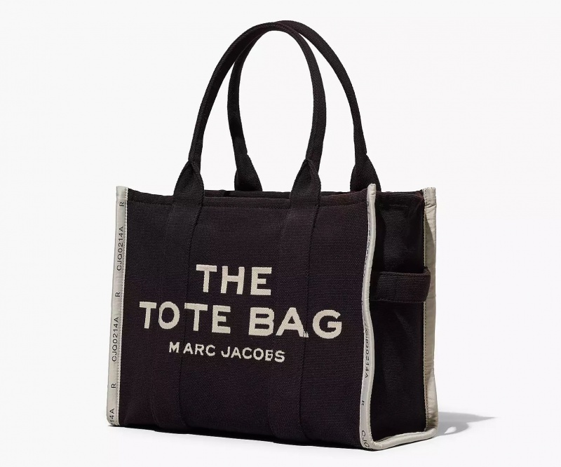 Black Marc Jacobs The Jacquard Large Women's Tote Bags | GMIT-51697