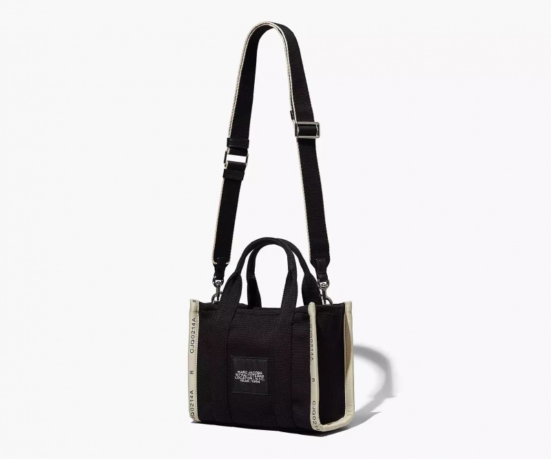 Black Marc Jacobs The Jacquard Small Women's Tote Bags | CZXN-49351