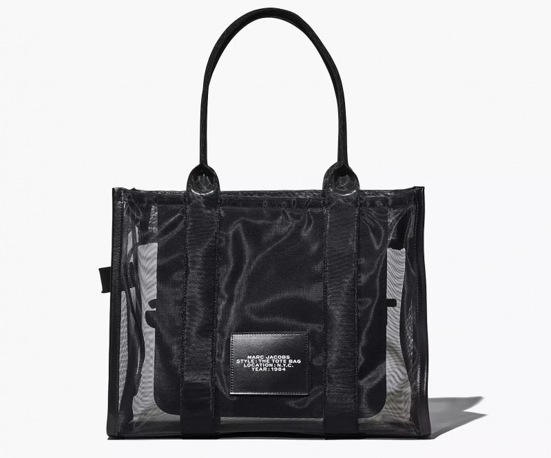 Black Marc Jacobs The Mesh Large Women's Tote Bags | GIFE-50139