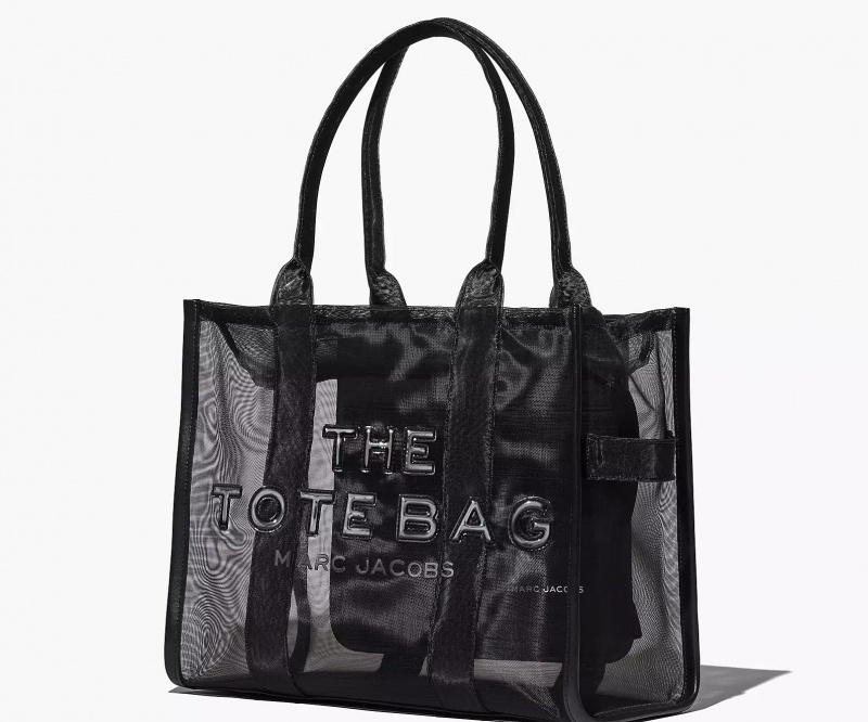 Black Marc Jacobs The Mesh Large Women's Tote Bags | GIFE-50139