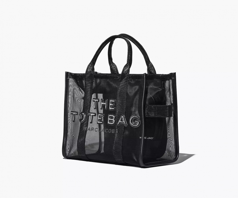 Black Marc Jacobs The Mesh Medium Women's Tote Bags | WVCY-13872