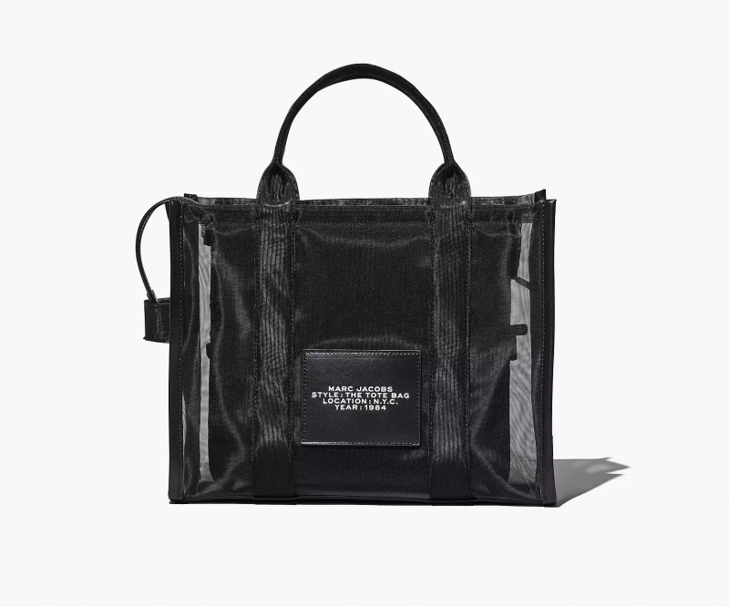 Black Marc Jacobs The Mesh Medium Women's Tote Bags | WVCY-13872