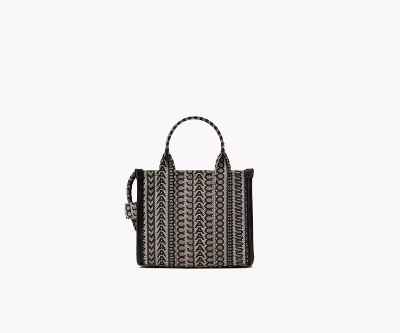 Black Marc Jacobs The Monogram Mini Women's Tote Bags | EHVB-35614