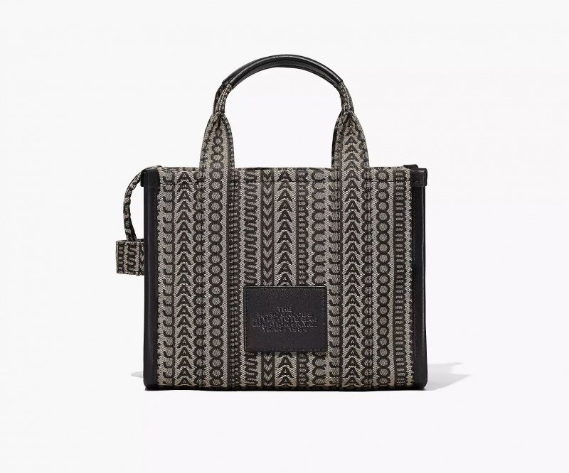 Black Marc Jacobs The Monogram Small Women's Tote Bags | YPMV-87135