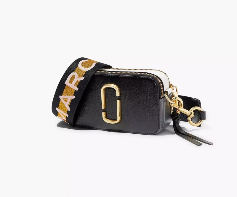 Black Marc Jacobs The Snapshot Women's Crossbody Bags | FGYH-37096