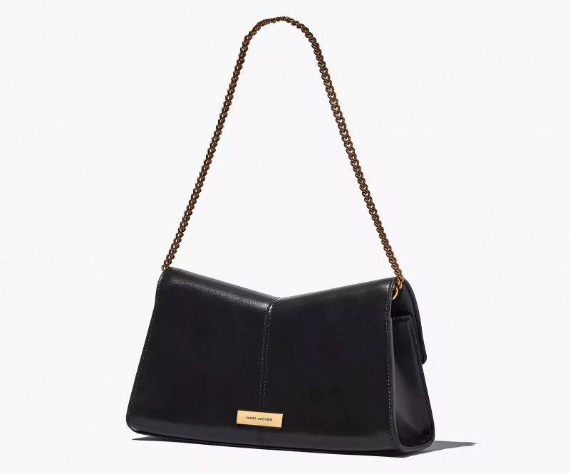 Black Marc Jacobs The St. Marc Convertible Clutch Women's Shoulder Bags | YAFJ-85341