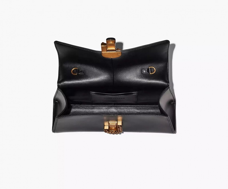 Black Marc Jacobs The St. Marc Convertible Clutch Women's Shoulder Bags | YAFJ-85341