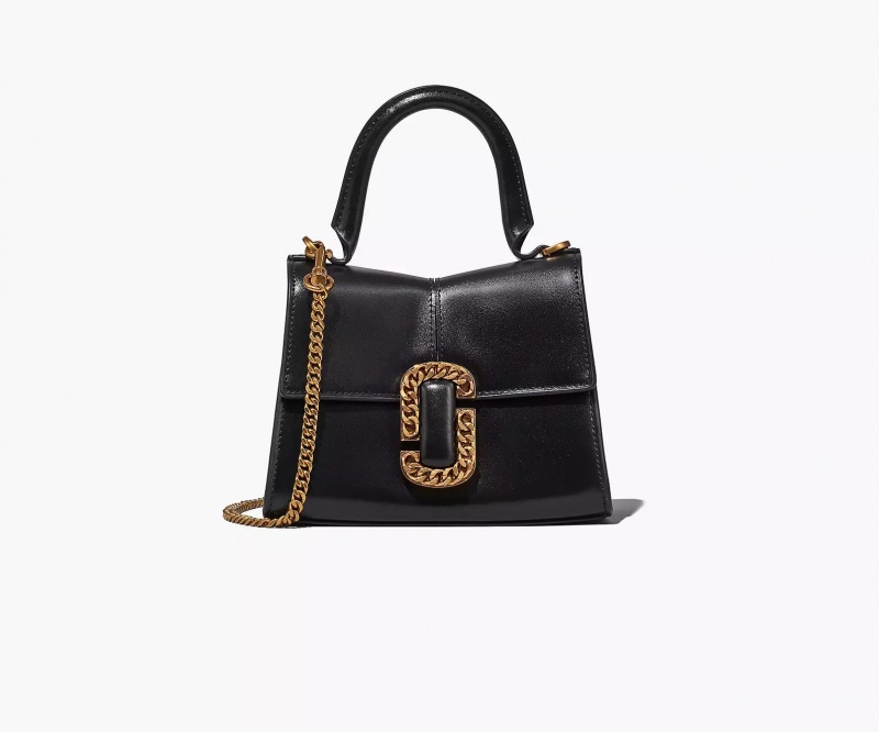 Black Marc Jacobs The St. Women\'s Mini Bags | HVUS-54607