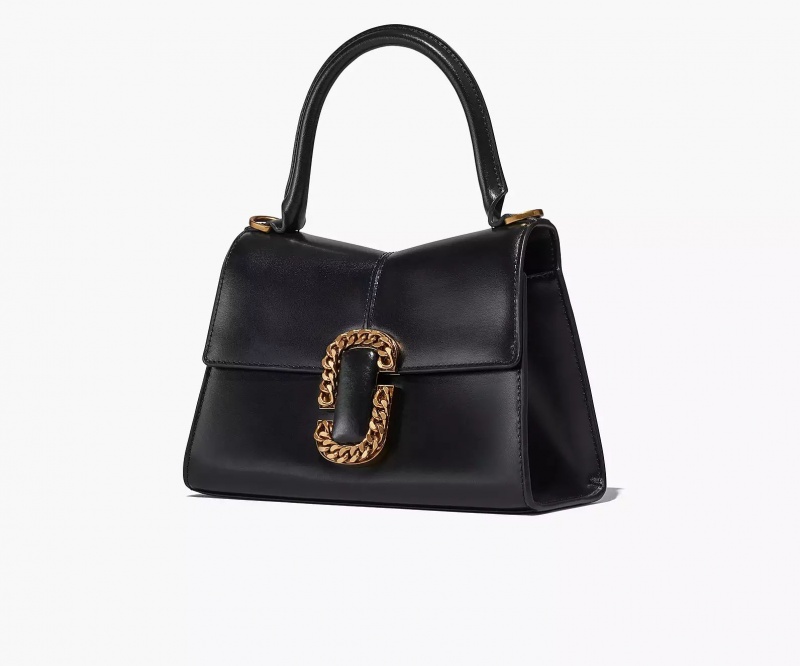 Black Marc Jacobs The St. Women's Satchel Bags | LVOK-86302