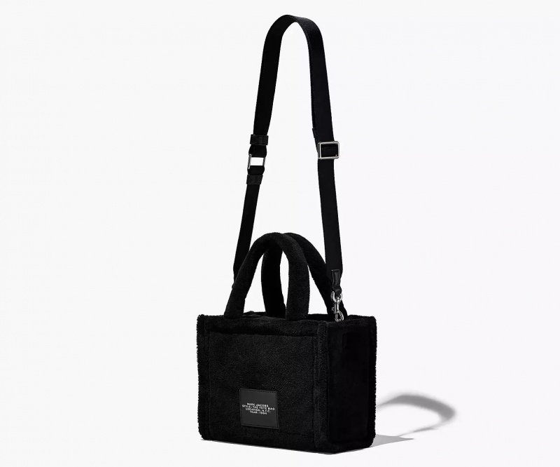 Black Marc Jacobs The Terry Small Women's Tote Bags | QWEB-43821