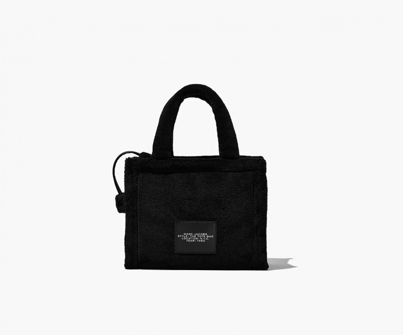 Black Marc Jacobs The Terry Small Women's Tote Bags | QWEB-43821