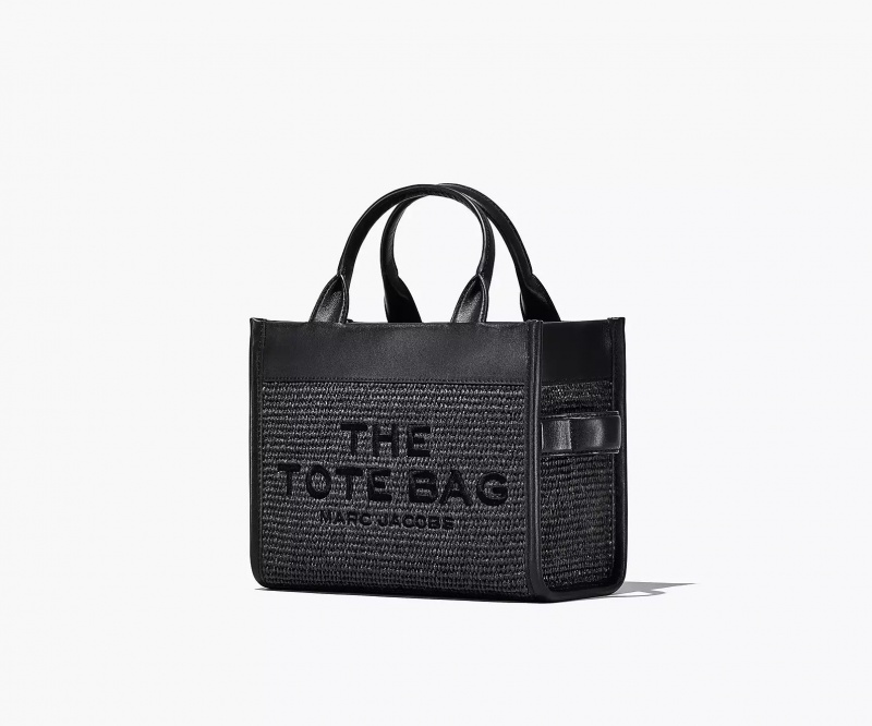 Black Marc Jacobs The Woven DTM Small Women's Tote Bags | DOCA-48539