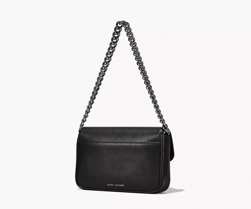 Black / Grey Marc Jacobs The J Soft Women's Shoulder Bags | LQKX-74031