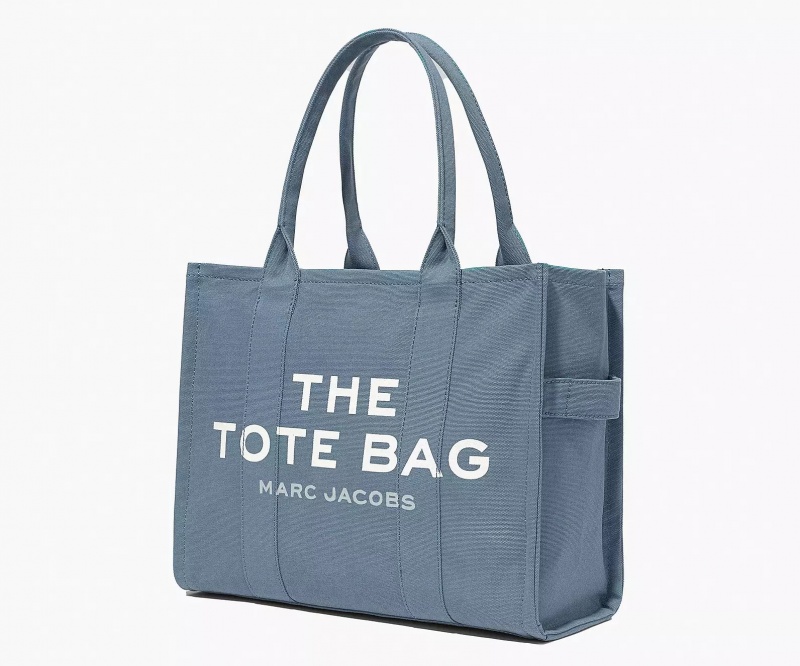 Blue Grey Marc Jacobs The Large Women's Tote Bags | PGXY-41356