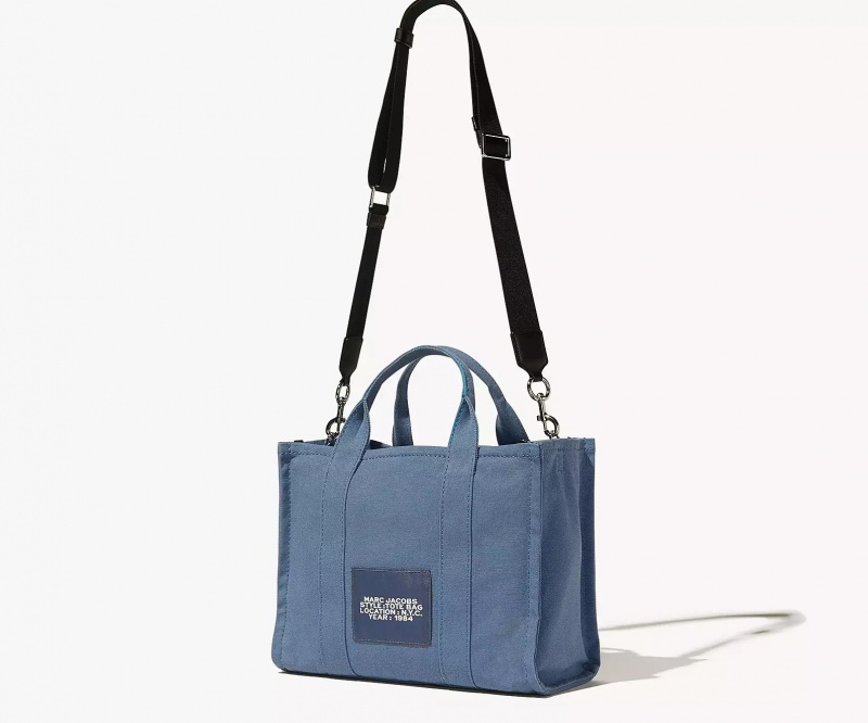 Blue Grey Marc Jacobs The Medium Women's Tote Bags | ZVKI-65428