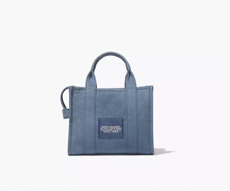 Blue Grey Marc Jacobs The Small Women's Tote Bags | DWXF-85039