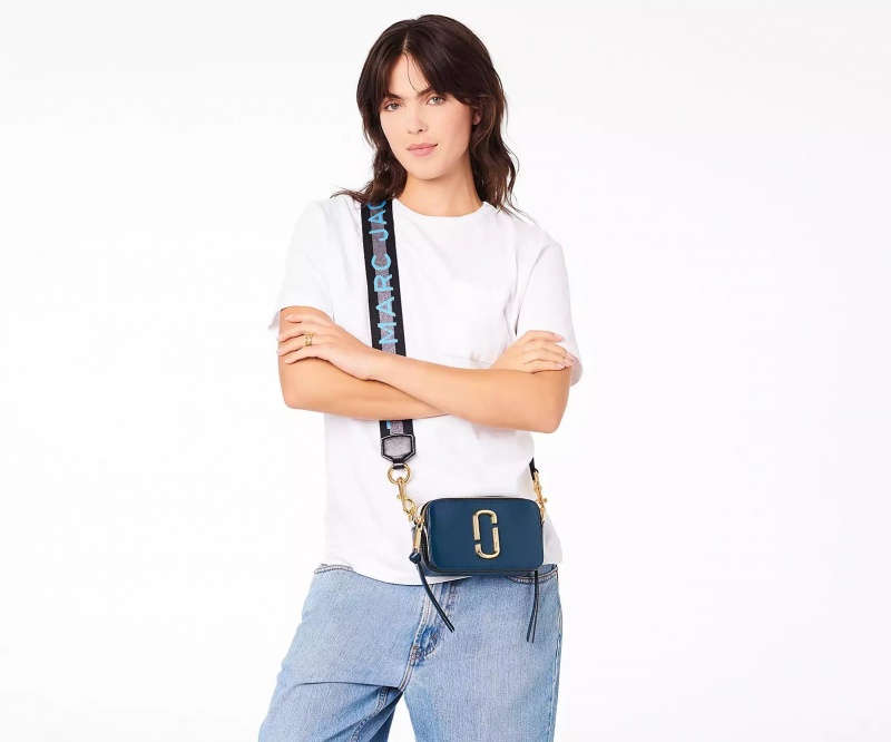 Blue Marc Jacobs The Snapshot Women's Crossbody Bags | YGCH-03547