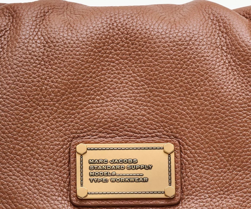 Brown Marc Jacobs Re-Edition Lil Ukita Women's Satchel Bags | DWOC-76513