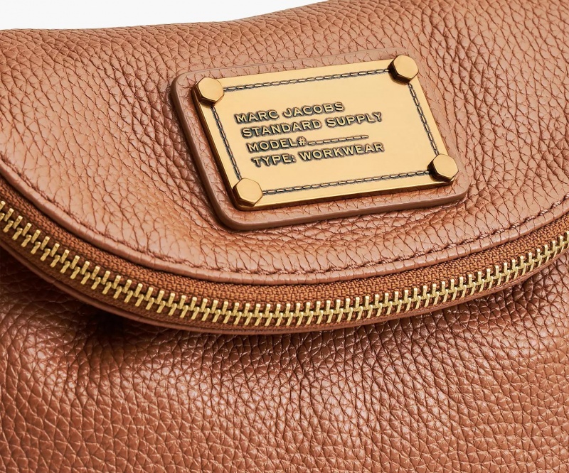 Brown Marc Jacobs Re-Edition Mini Natasha Women's Crossbody Bags | VKET-40657