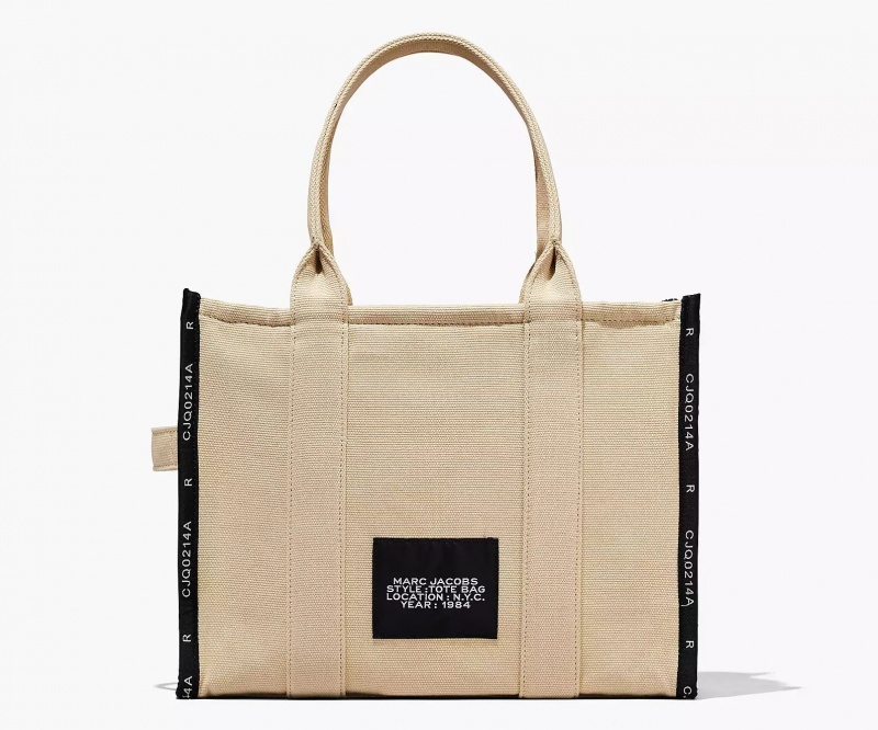 Brown Marc Jacobs The Jacquard Large Women's Tote Bags | MFRG-69134