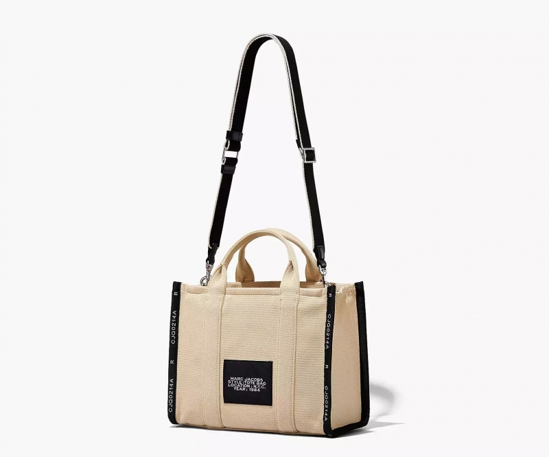 Brown Marc Jacobs The Jacquard Medium Women's Tote Bags | HKIE-96045