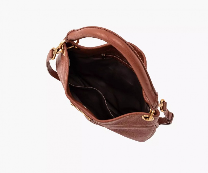 Chocolate Marc Jacobs Re-Edition Hillier Hobo Women's Shoulder Bags | WFKX-73614