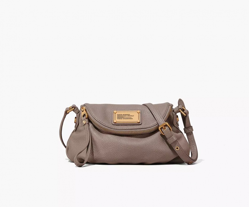 Dark Grey Marc Jacobs Re-Edition Mini Natasha Women\'s Crossbody Bags | SXZW-68947