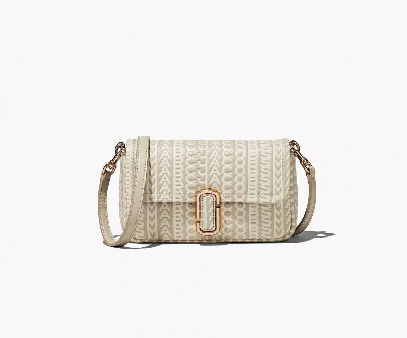 Khaki Marc Jacobs The Monogram J Women's Crossbody Bags | JYUX-82913