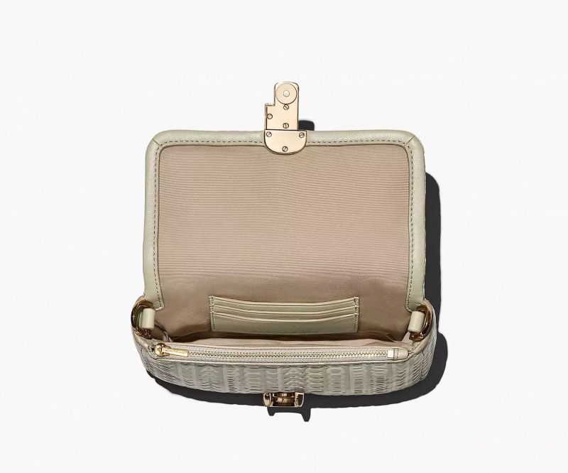 Khaki Marc Jacobs The Monogram J Women's Crossbody Bags | JYUX-82913