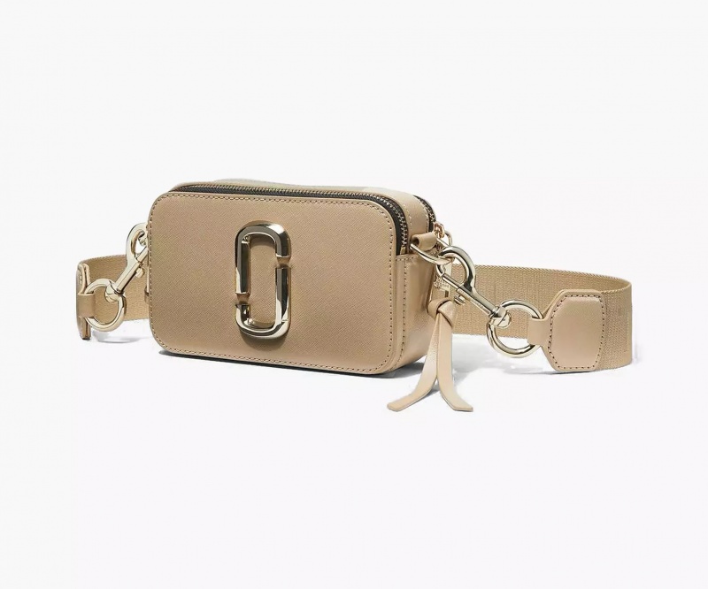 Khaki Marc Jacobs The Snapshot DTM Women's Crossbody Bags | SZCB-12894