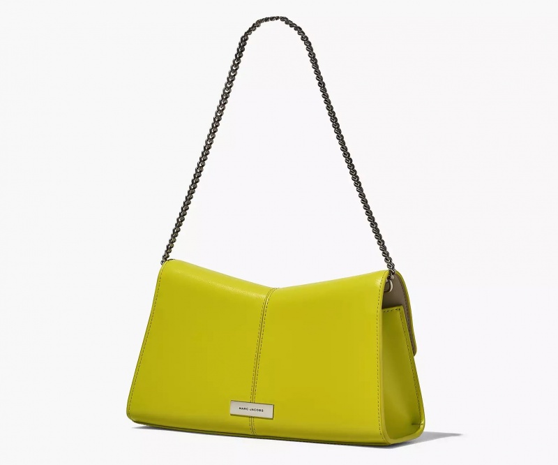 Light Green Marc Jacobs The St. Marc Convertible Clutch Women's Shoulder Bags | PRDK-57291