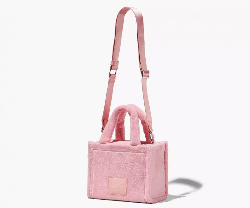 Light Pink Marc Jacobs The Terry Small Women's Tote Bags | VGKB-76980