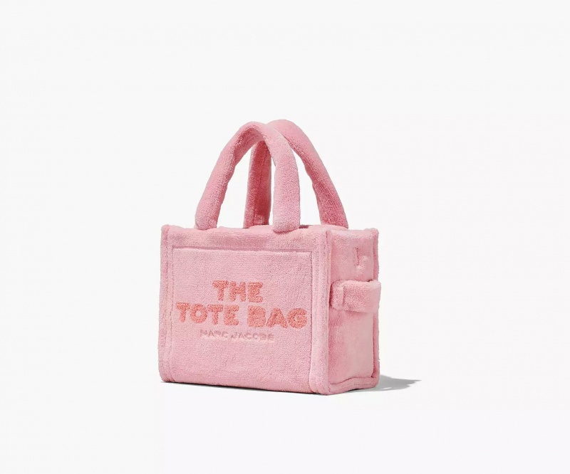 Light Pink Marc Jacobs The Terry Small Women's Tote Bags | VGKB-76980