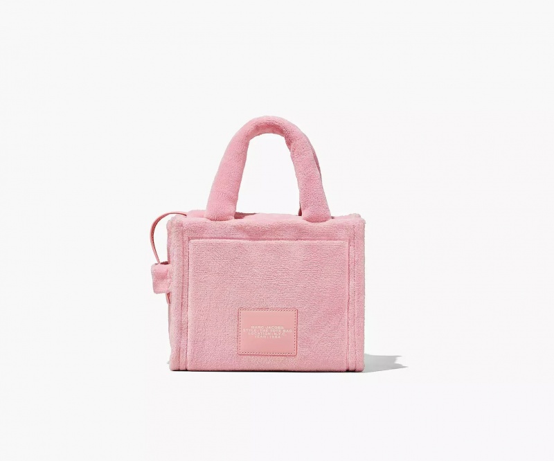 Light Pink Marc Jacobs The Terry Small Women's Tote Bags | VGKB-76980